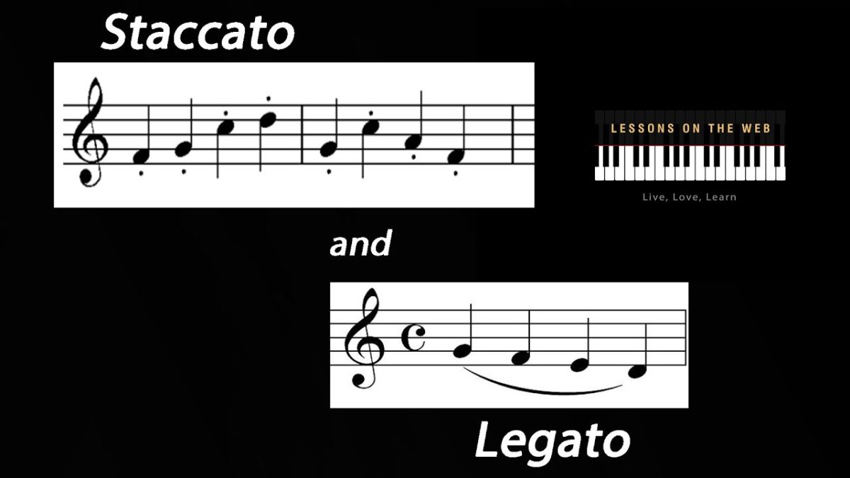 staccato legato piano lessons